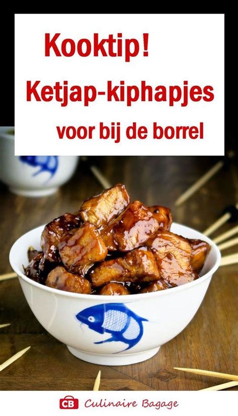 Sticky Ketjap Kiphapjes Voor Bij De Borrel Artofit