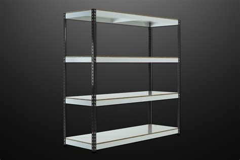 Black Rainbow Rivet Shelving 1830mm X Choose X Choose 3 4 5 Levels