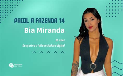 Quem é Bia Miranda participante de A Fazenda 2022 Fashion Bubbles