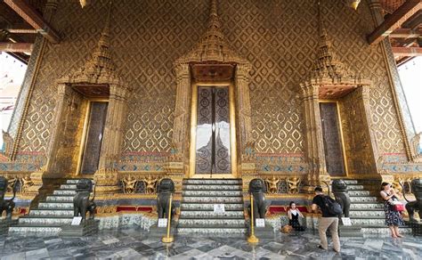 Wat Phra Kaeo Großer Palast Tempel des Smaragd Buddha