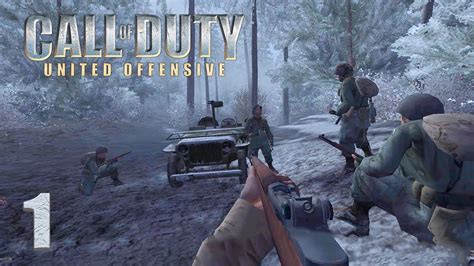 Call of Duty United Offensive Campaña Americana La patrulla 1