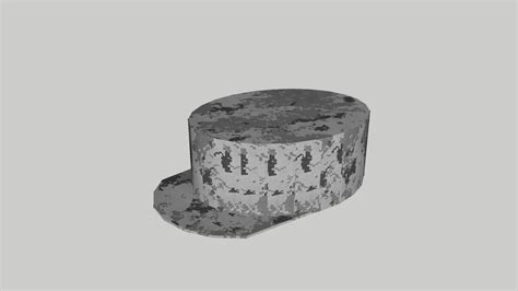 Digital Camoflauge Patrol Cap 3d Warehouse