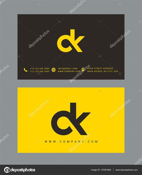 D And K Letters Logo Stock Vector Image By ©brainbistro 127281826