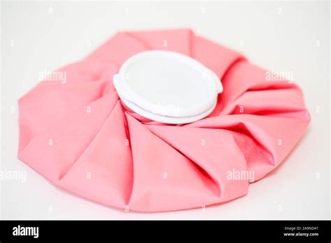 The Hot Water Bags For Compresses To Relieve Pain And Swelling On White Background With Clipping