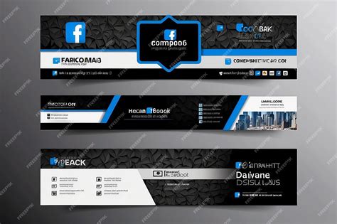 Premium Photo Company Facebook Cover Template Design Or Facebook