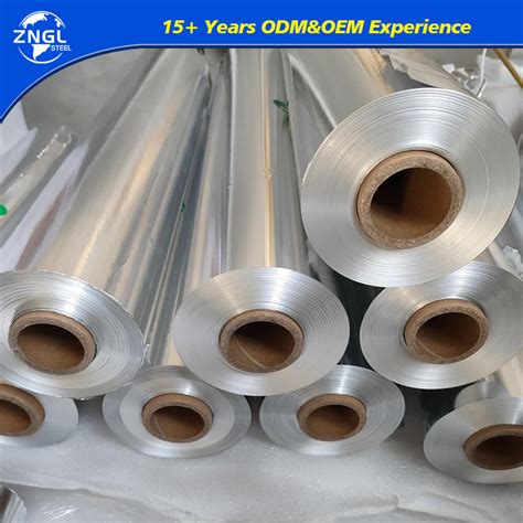 Manufacturer Aluminum Foil Jumbo Roll Micron Aluminum