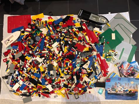 Blandat lego från 80 talet ca 10 5 kg retro vin 346455533 ᐈ Köp på