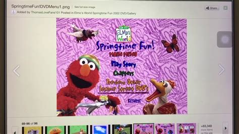 Elmo’s World Springtime Fun By Alston Youtube