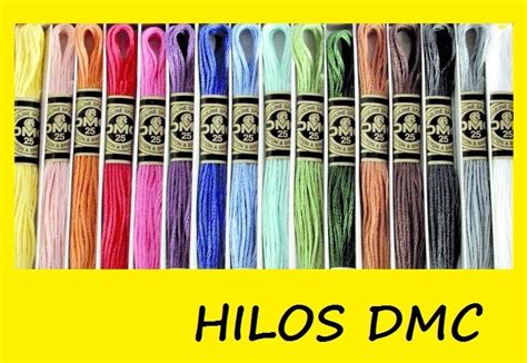 Hilos Madejas Dmc Mouline Para Bordar Punto De Cruz En