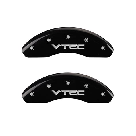 Mgp Caliper Covers Black Powder Coat Finish Set Of