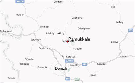 Pamukkale Map