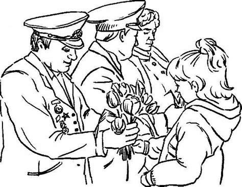 Картинки раскраски вов 1941 1945 для детей