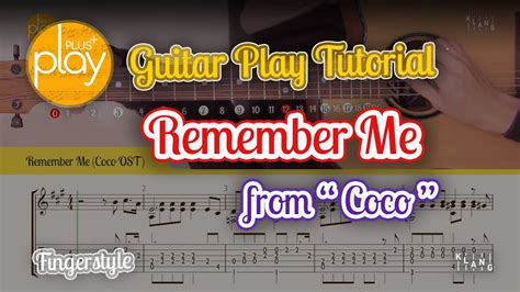 Remember Me | Fingerstyle Chords - Chordify