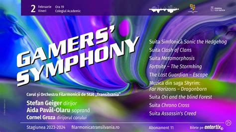 Gamers Symphony Un Concert Vocal Simfonic Dedicat At T Gamerilor C T