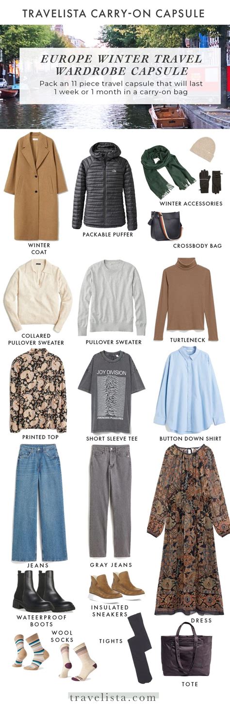 How To Pack A Capsule Wardrobe For Winter Travel Travelista Capsule