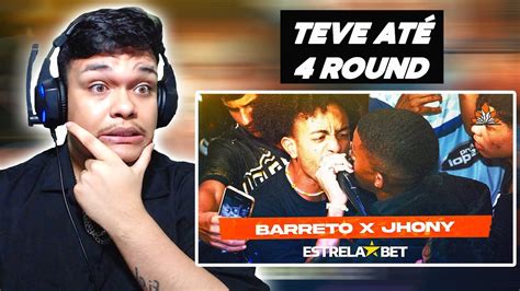 FOI INJUSTA Jhony X Barreto FINAL Batalha Da Aldeia REACT