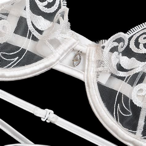 Transparent Embroidery Lingerie 2023 Sexy Fashion Full Body Harness