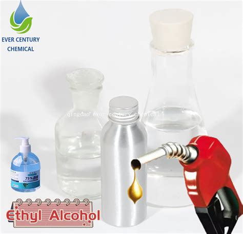 Organic Solvent Liquid Anhydrous Ethanol Ethyl Alcohol 95 CAS 64 17 5