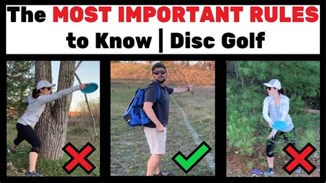 The Most Important Rules To Know Disc Golf Fogolf Follow Golf