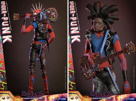 Cool Stuff Spider Man Across The Spider Verse S Spider Punk Hot Toys