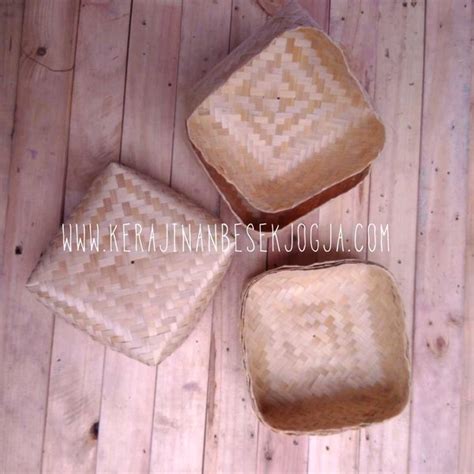 Jual Besek Blicing X X Cm Besek Makanan Besek Blicing Besek