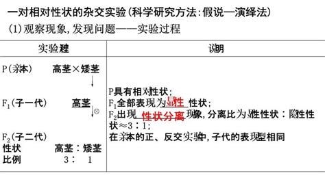 2022届高三生物一轮复习课件：分离定律 教习网课件下载