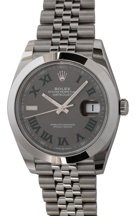 Rolex Datejust Wimbledon M Wimbledon Slate Dial