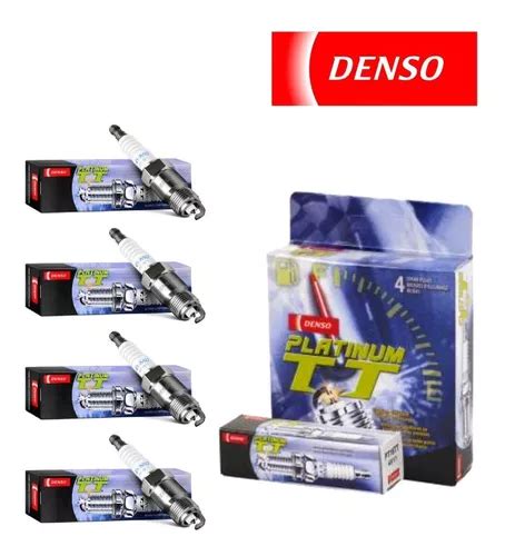 Juego 4 Bujias Denso Doble Platino Pkh16tt Pk16tt Cuotas sin interés