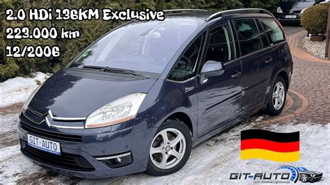 Citroen C Grand Picasso Hdi Km Exclusiveimport Wietnie