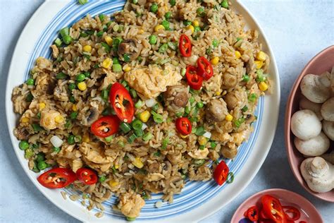 Mushroom Fried Rice Australian Mushrooms