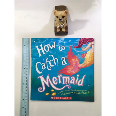 How to Catch a Mermaid By Adam Wallace หนงสอภาษาองกฤษมอสองปกออน