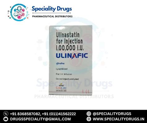 Buy Ulinafic Injection From No 1 Supplier Exporter Speciality Drugs