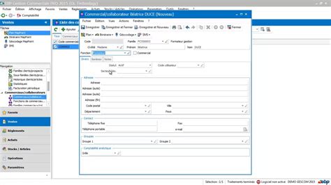 EBP Gestion Commerciale classic pro 2015 les commerciaux Vidéo