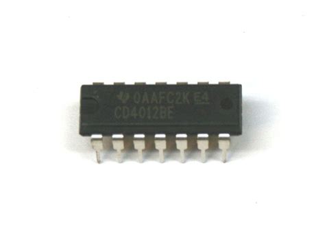 IC 4012 Dual 4 Input NAND Gate Syntaur