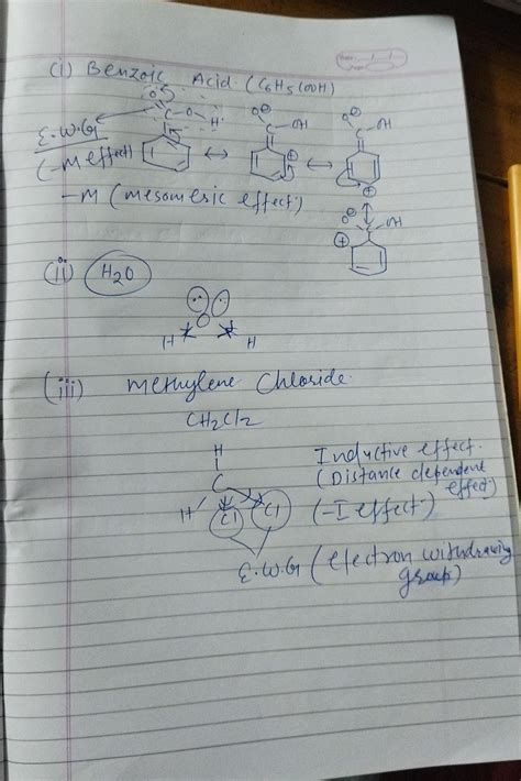 [solved] Benzoic Acid Water And Methylene Chloride Electron Pushing Course Hero