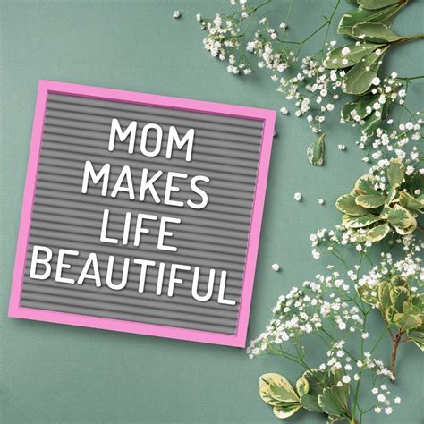 100+ Best Mother’s Day Letter Board Quotes