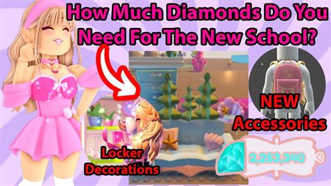 How Much Diamonds Will You Need For The New School Campus 3 Update Royale High Discussion Youtube