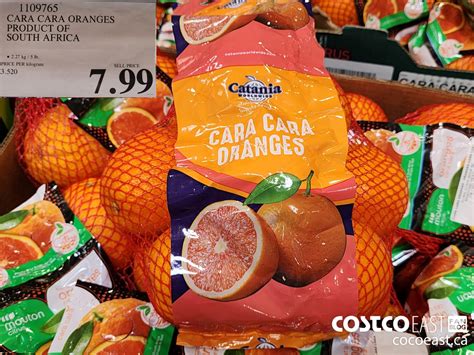 1109765 Cara Cara Oranges Product Of South Africa 7 99 Costco East Fan Blog