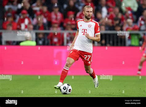 Konrad Laimer of Bayern Muenchen FC Bayern MŸnchen FC Augsburg 27 8