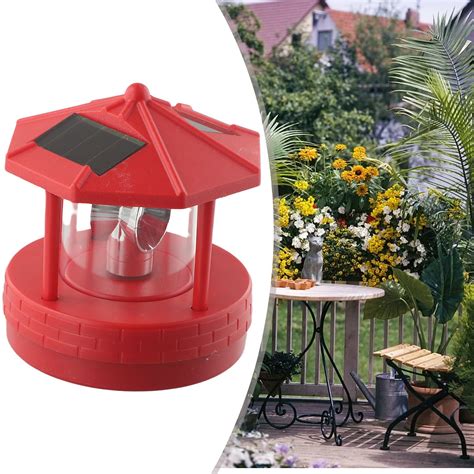 Led Solar Lighthouse Garden Lawn Light Outdoor Garden Waterproof Street