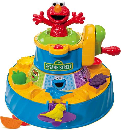 Play Doh 32804100 Mixer Colori Elmo Serie Sesame Street Amazon