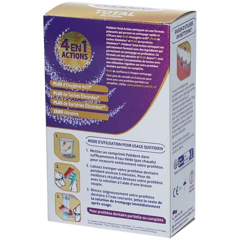 Polident Total Action Nettoyant Pc S Redcare Pharmacie