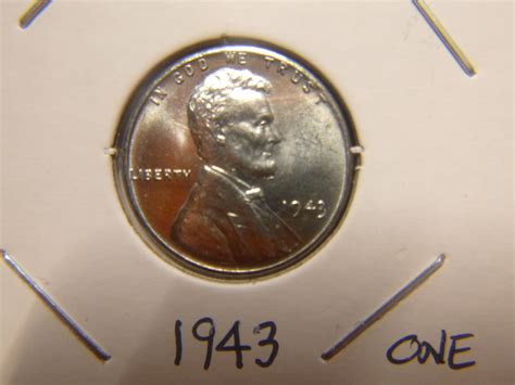 1943 P Lincoln Wheat Cent Small Cents Steel Cent For Sale Buy Now