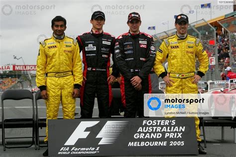 Rookie Drivers Narain Karthikeyan Ind Jordan Patrick Friesacher Aut