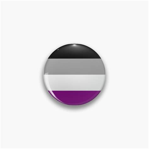 Asexual Flag Pin For Sale By Lolaboutelle Redbubble