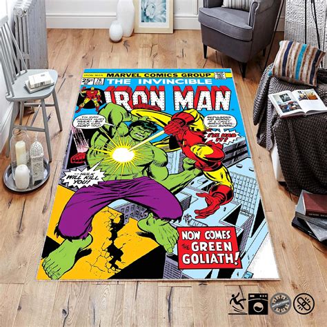 Iron Man Hulk Comic Cartoon Books Cover Books First Number - Etsy