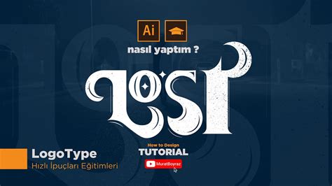 Adobe Illustrator Dersleri A dan Z ye LogoType Nasıl Yapılır YouTube