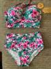 Free Shipping Sexy Floral Print High Waist Push Up Bikini Set Jkp Allkpop Shop