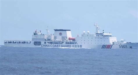 Monster Ship Ng China Nasa Escoda Shoal Pa Rin PCG Police Files