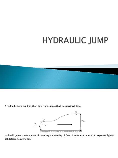 chapter  hydraulic jumppdf fluid mechanics dynamics mechanics